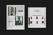 QINN / Social Media Kit, a Social Media Template by Studio Elevate (Thumbnail 3 of 11)