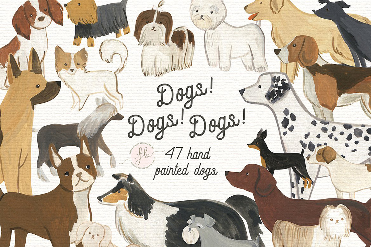 Watercolor Bundle, an Animal Illustration by Flora+Bear (Photo 29 of 32)