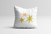 Stars set. Crayon textured doodles, an Object Graphic by Good Studio (Thumbnail 6 of 6)