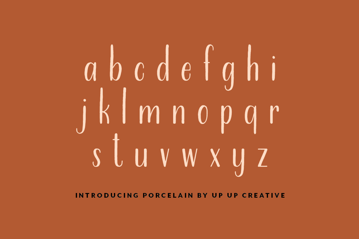 Porcelain Condensed Sans preview 3