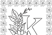 Beautiful A to Z Affirmation Colorin, a Healthcare Illustration by Noorist (Thumbnail 23 of 53)