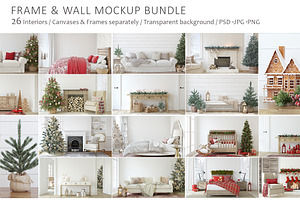 BIG BUNDLE Christmas Mockups