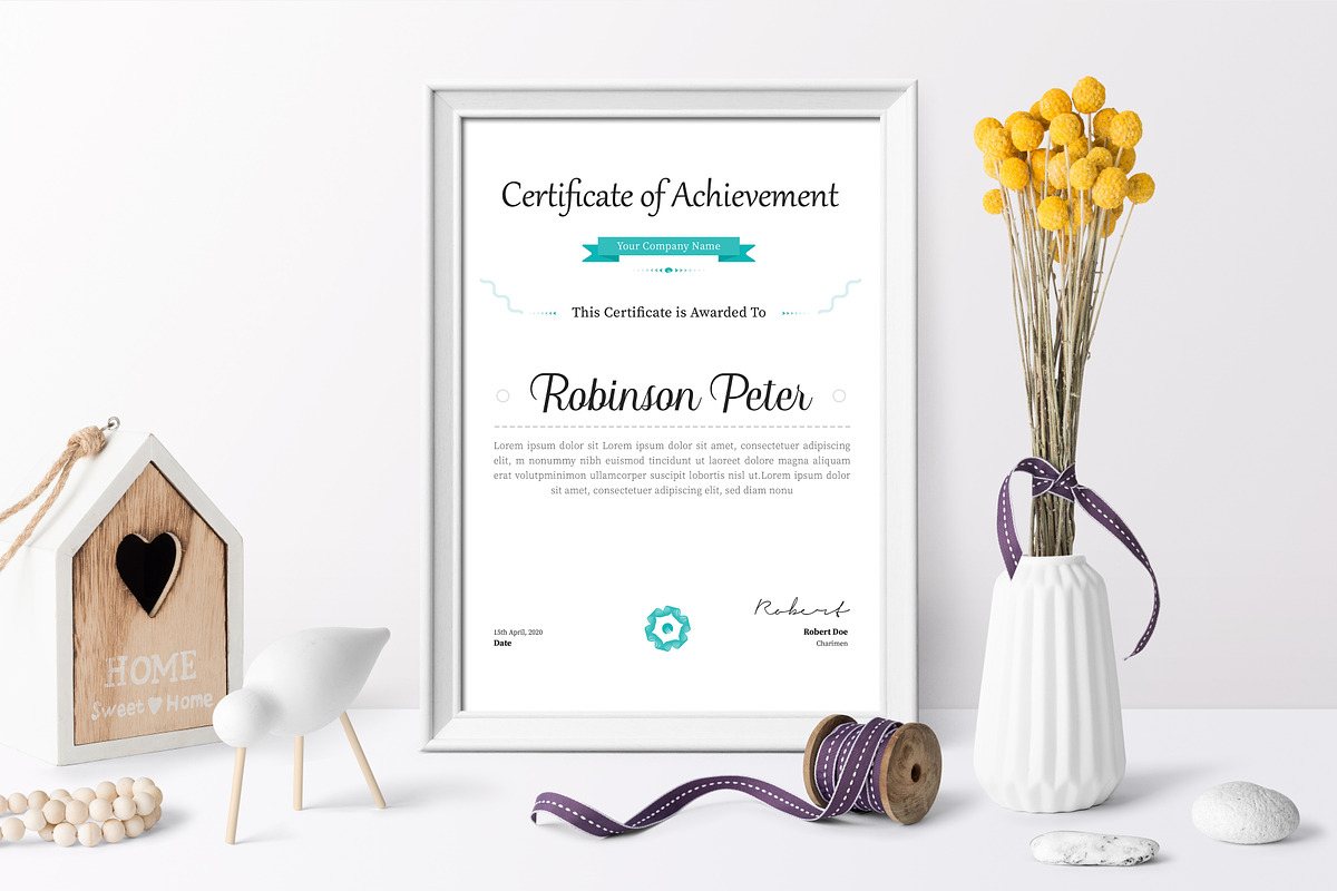 Certificate, a Templates & Theme by ARP Creation (Photo 2 of 5)
