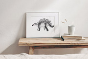Animal ABC. Alphabet cards, an Animal Illustration by Natali Smolova (Thumbnail 3 of 11)