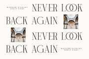 Milegance Modern Display Serif, a Serif Font by Letterena Studios (Thumbnail 11 of 15)