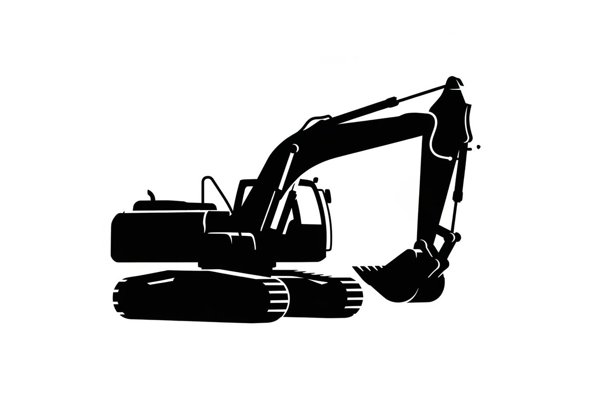 Excavator Construction Vector Bundle, an Illustration by Amazin_art (Photo 50 of 51)