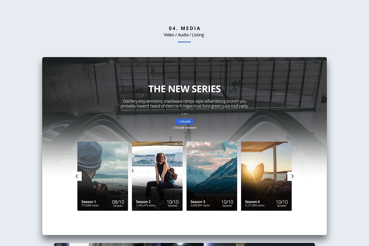 Capeto UI Web Kit, an UI Kit Template by CreativesCastle (Photo 6 of 12)