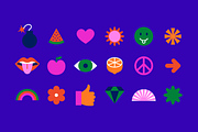 Vector stickers, an Object Graphic by venimo (Thumbnail 4 of 7)