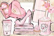 Pink lover's Fashion, an Illustration by Libby Wishes (Thumbnail 6 of 6)