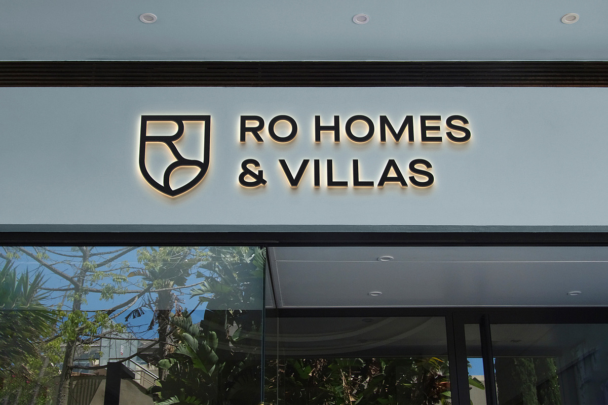 Logo Mockup 3D Modern Sign Building, a Product Mockup by Asylab (Photo 1 of 5)