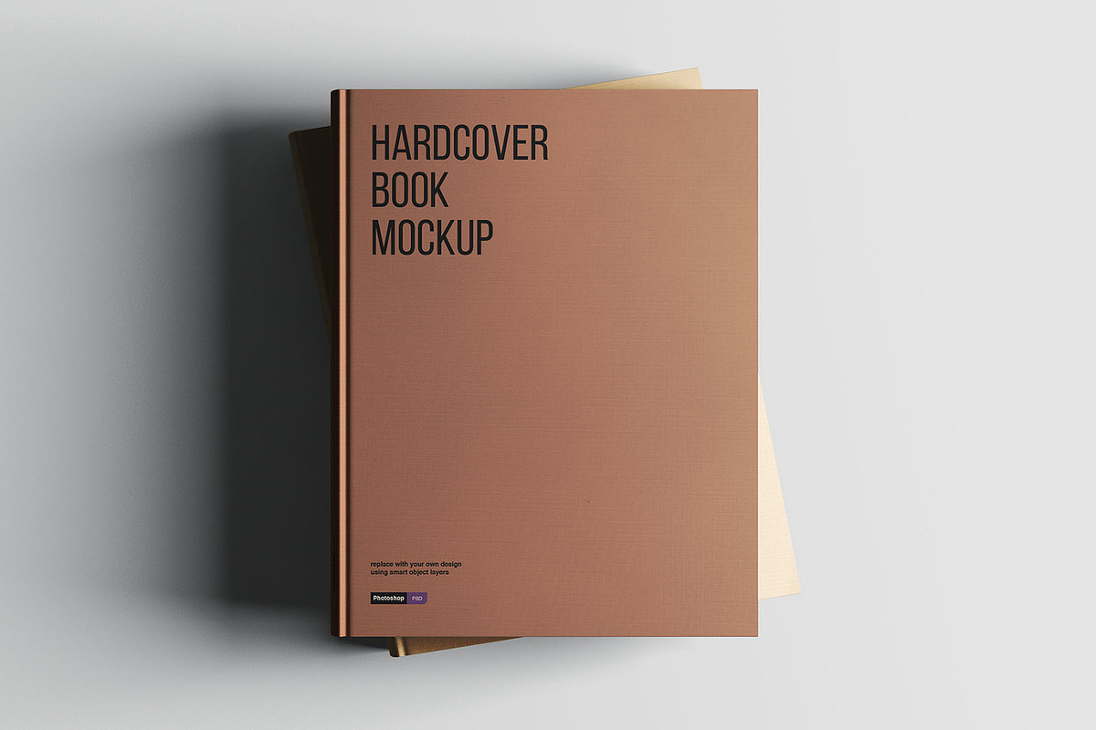 10 Hardcover Book Mockups, a Books & Magazine Mockup by Graphic Pear (Photo 3 of 10)