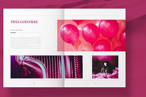 Lifestyle Brochure Layout