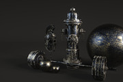 10 Grunge Metal Mats for C4D Octane, a Textures & Material 3D Model by 3DTreatment (Thumbnail 5 of 14)
