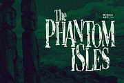 The Phantom Isles: Retro Tiki Font, a Symbol Font by Wingsart Studio (Thumbnail 1 of 19)