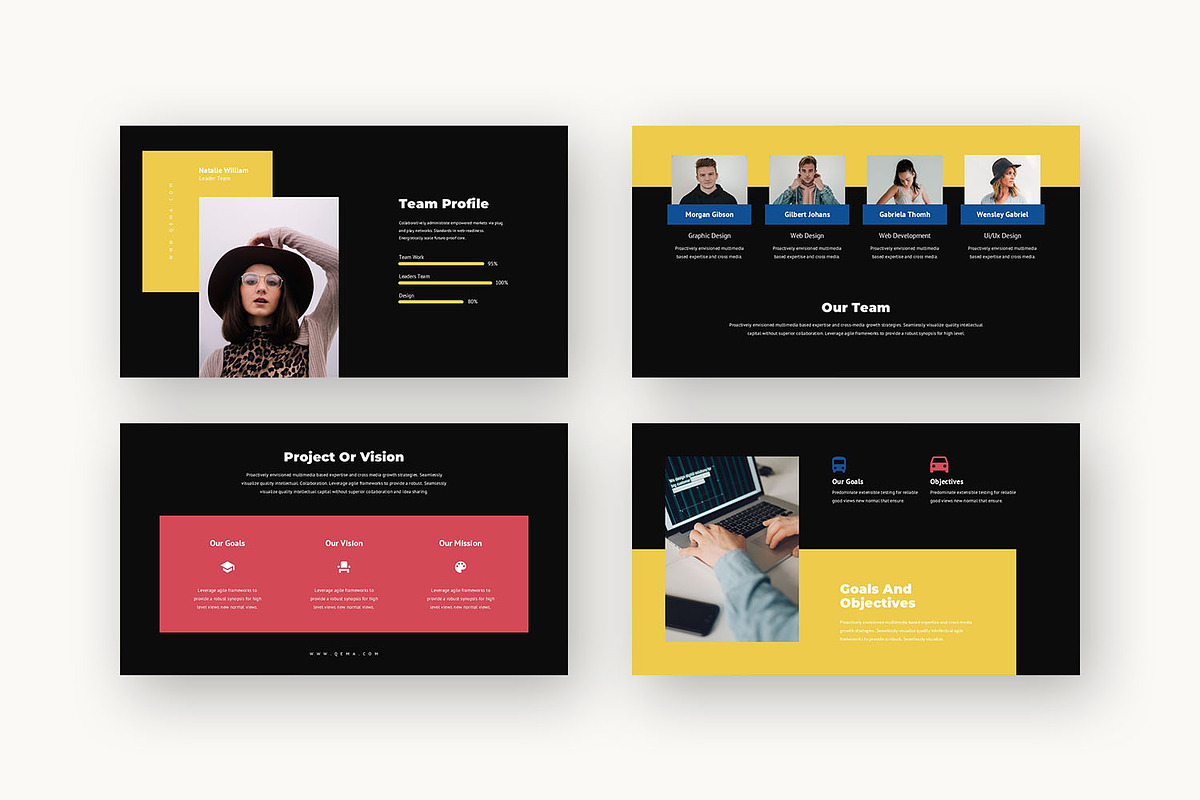 Qema : Startup Plan Google Slides, a Presentation Template by Punkl Camp (Photo 15 of 16)
