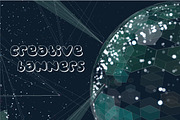 Set of creative banners, an Object Graphic by Ruliz (Thumbnail 1 of 3)