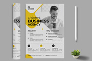 Corporate Flyer Template, a Flyer Template by MightyDesign (Thumbnail 1 of 5)