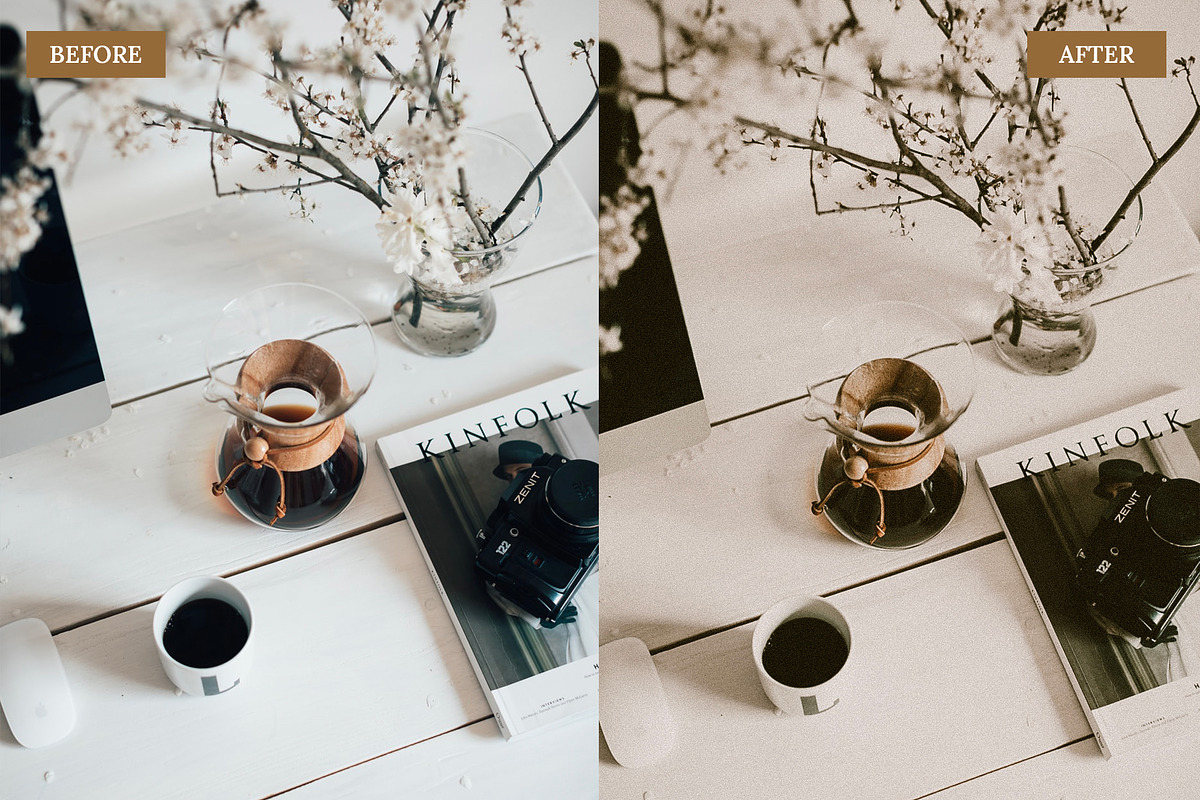 Vintage Brown Lightroom Presets, an Action Add-On by Eden Origin Studio (Photo 4 of 10)