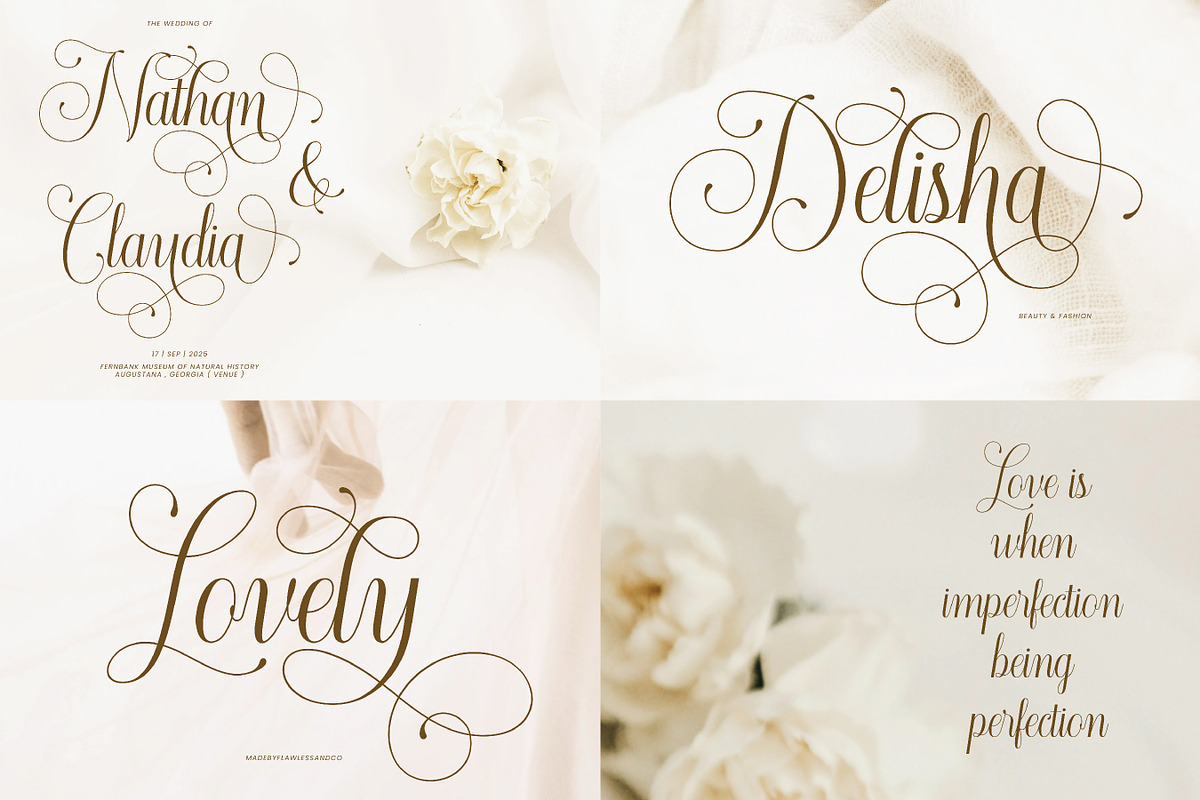 Modern Script Font Bundle, a Script Font by Flawless And Co (Photo 6 of 11)