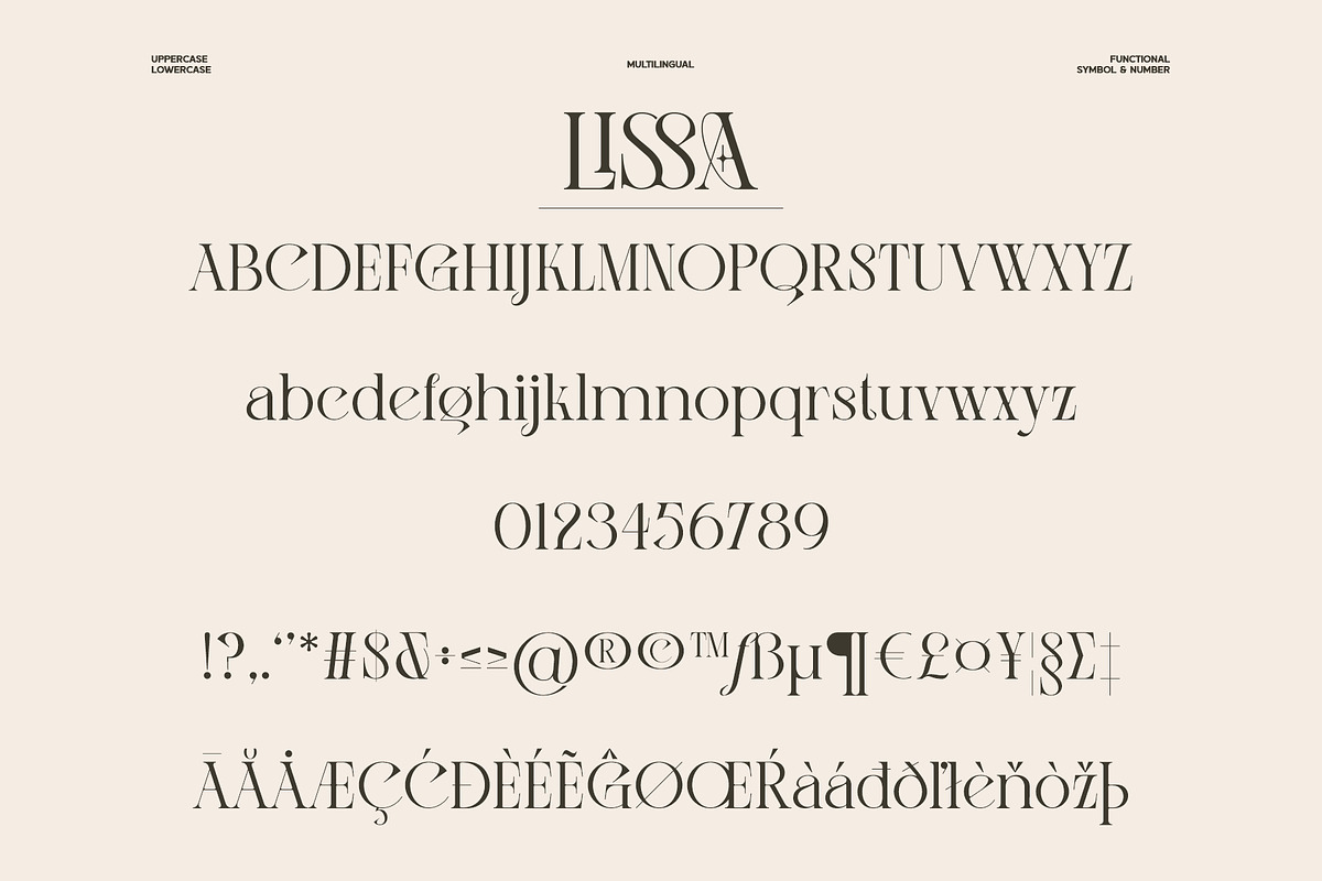 Lissa Stylish Ligature Serif Font, a Serif Font by Eotype Studio (Photo 8 of 9)
