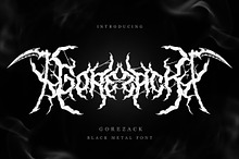 Gorezack | Black Metal Font Vol. 2