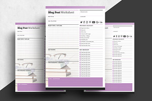 Blog Post Planner V19