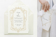 Baroque Line Art | Frames & Crests, a Decorative Illustration by Berentine.art (Thumbnail 17 of 17)
