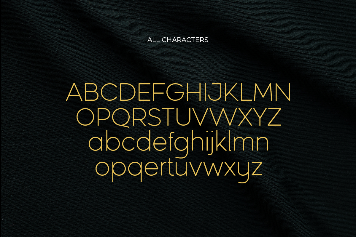 GLAMOUR - Luxury Sans Serif Font, a Sans Serif Font by Hamz Studio (Photo 9 of 10)