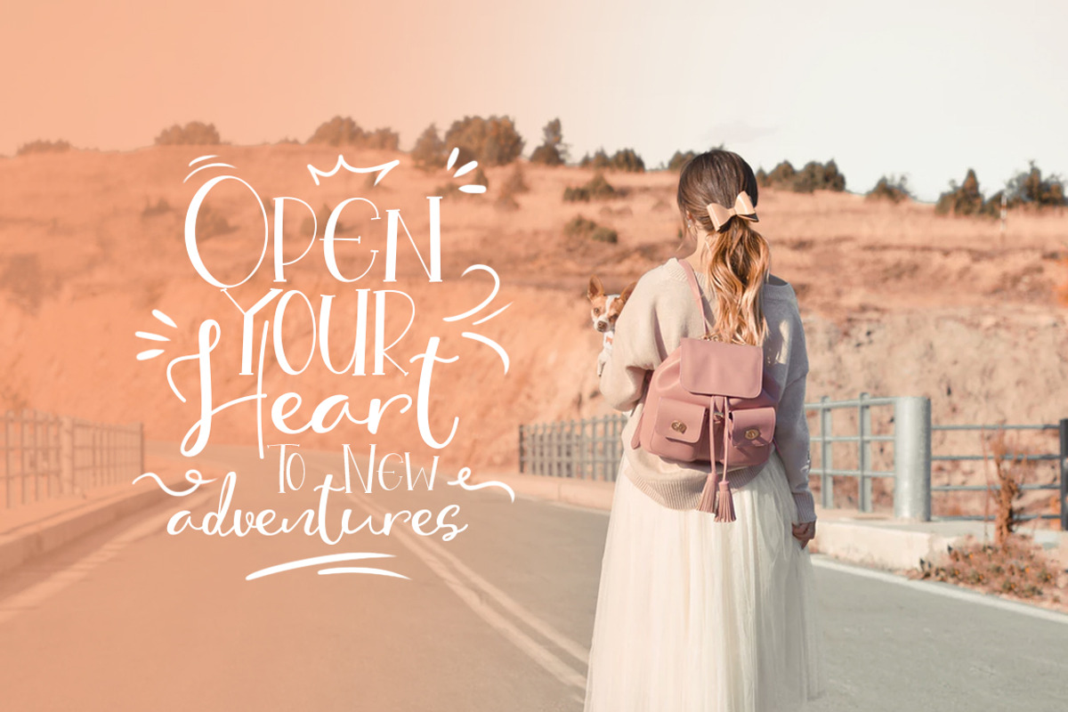 Cute Thing Font Duo preview 2