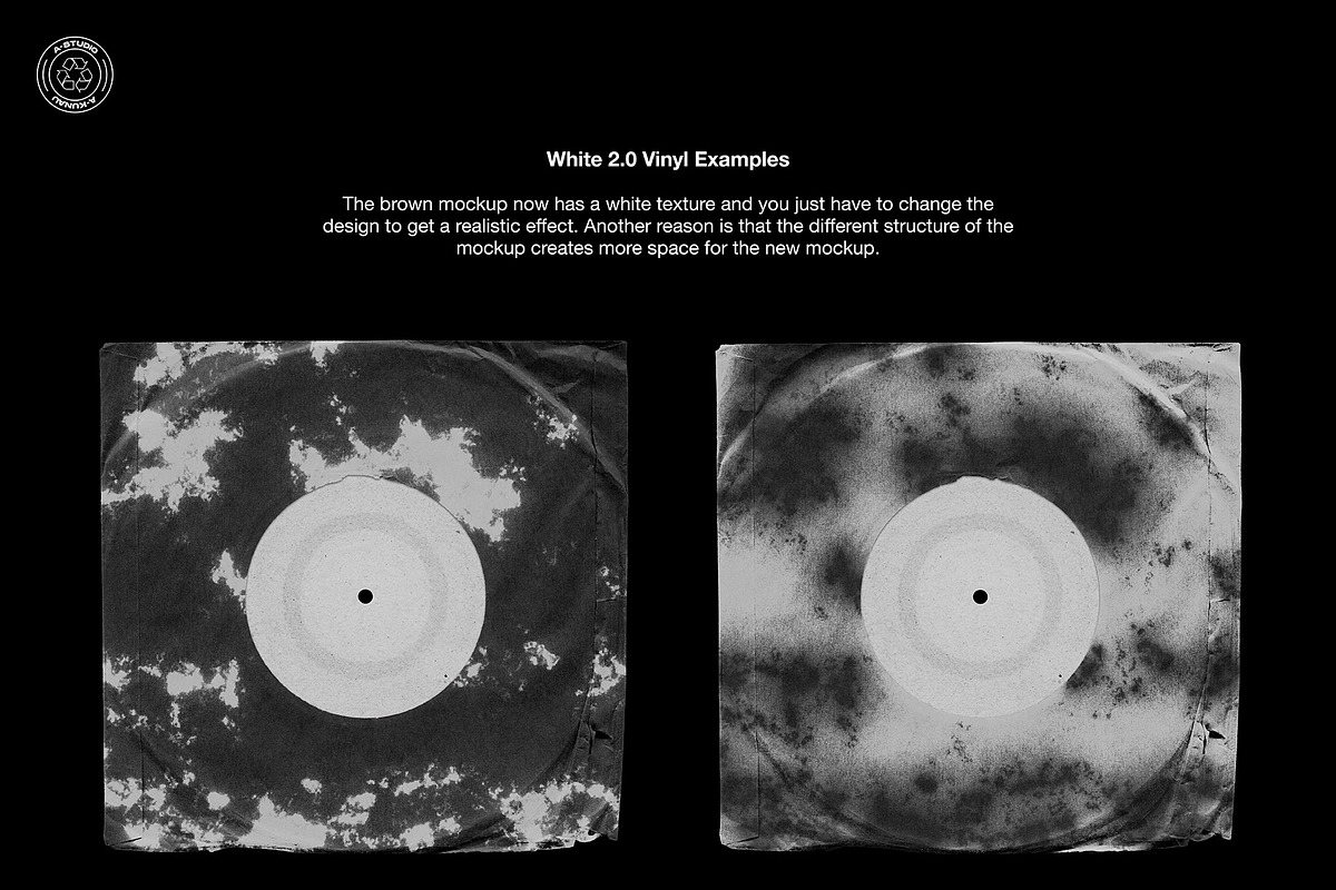 Vinyl Mockup Pack 4 in 1, a Packaging Mockup by A-Studio (Photo 12 of 13)
