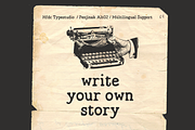 Penjinak Typewriter, a Serif Font by 24Design Studios (Thumbnail 4 of 6)