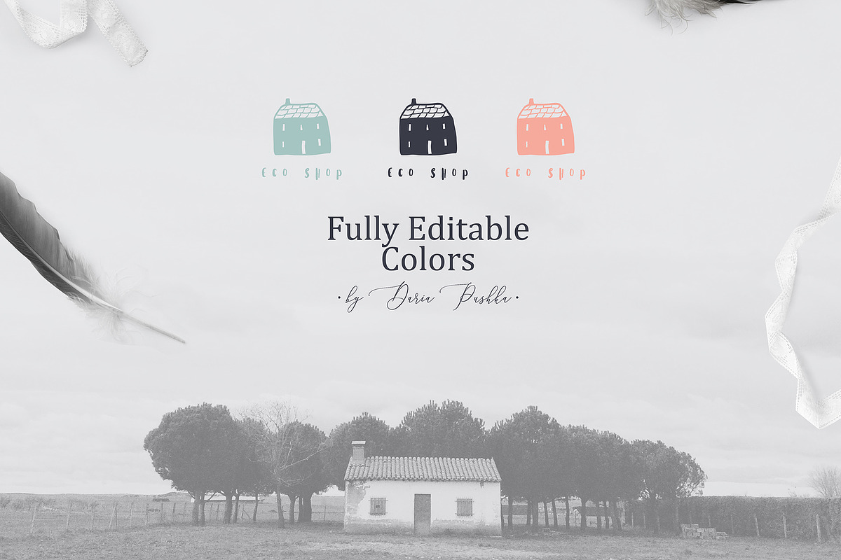 ECO LOGO TEMPLATES, a Branding & Logo Template by Luna Dreams (Photo 13 of 15)