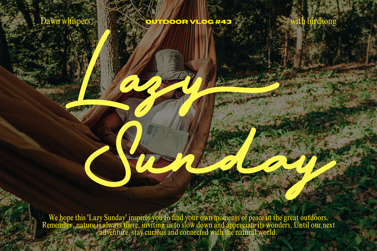 Bensfley Script – Signature Font, a Script Font by MERCI STUDIO (Photo 7 of 8)