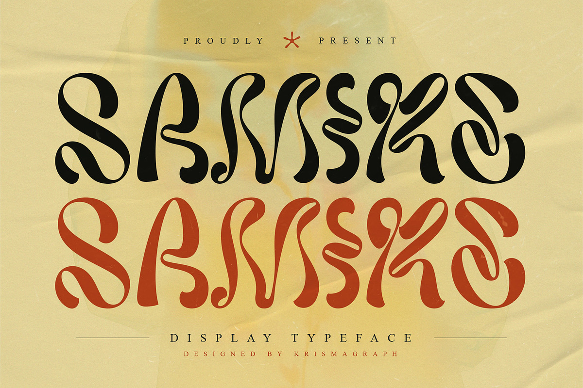 Samire – Expressive Display Font, a Blackletter Font by Krismagraph (Photo 1 of 10)