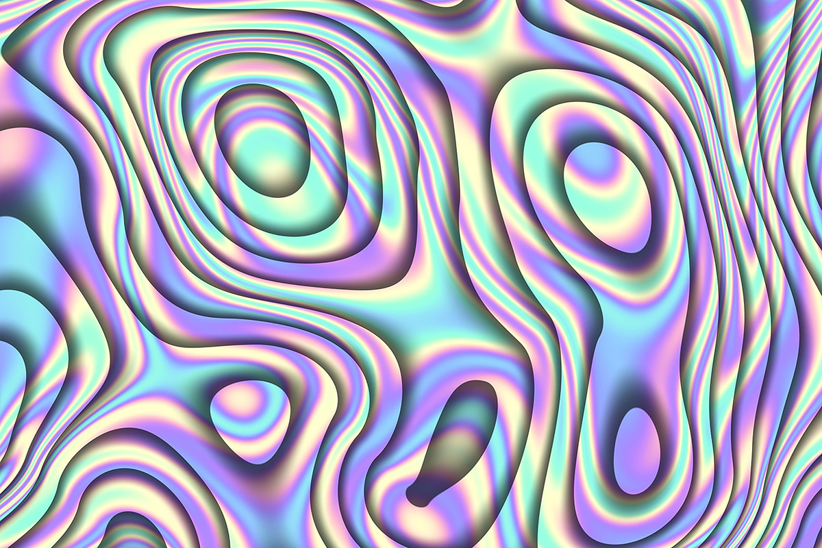 30 High Res 3d Psychedelic Textures.