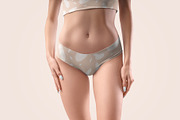 9 Mockups Woman Underwear. Top and P, a Product Mockup by PSD Market (Thumbnail 14 of 15)