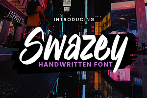 Swazey Playful Handwritten Font