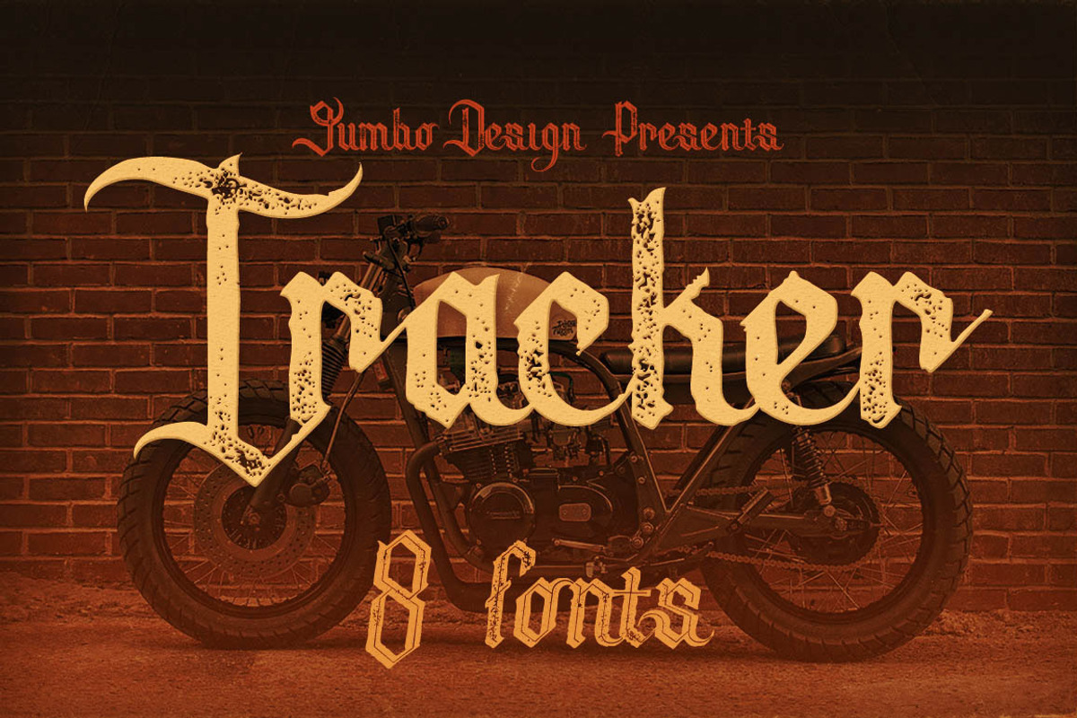 Tracker - Vintage Style Font
