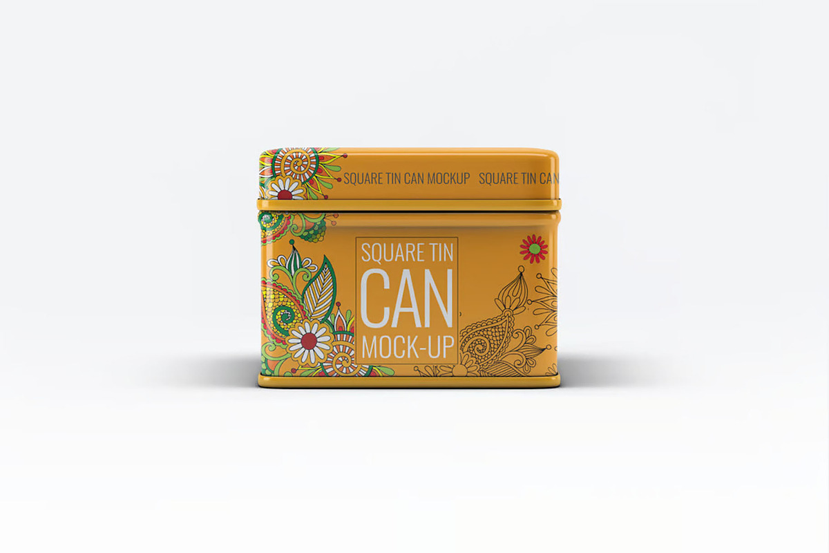 Tin Can Mock-Up, a Packaging Mockup by Se٧enStudio (Photo 4 of 6)