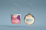 Silver & Card Keychain Mockup Set, a Product Mockup by Deeplab (Thumbnail 13 of 15)