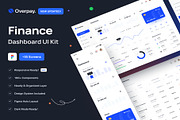 Overpay - Finance Dashboard UI Kit, an UI Kit Template by Creative Perspective (Thumbnail 1 of 8)