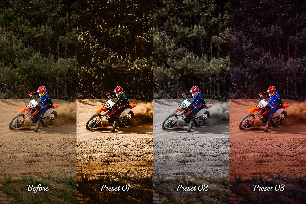 30 Motorcycle LUT Collection, a Preset Add-On by 3Motional (Photo 5 of 10)