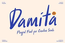 CS Damita – Handwritten Font