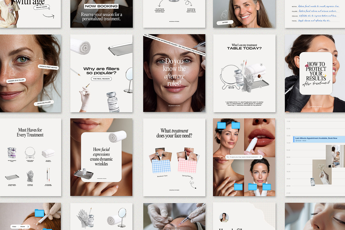 2026 Botox and Filler Instagram, a Social Media Template by Wildnun Studio (Photo 13 of 13)