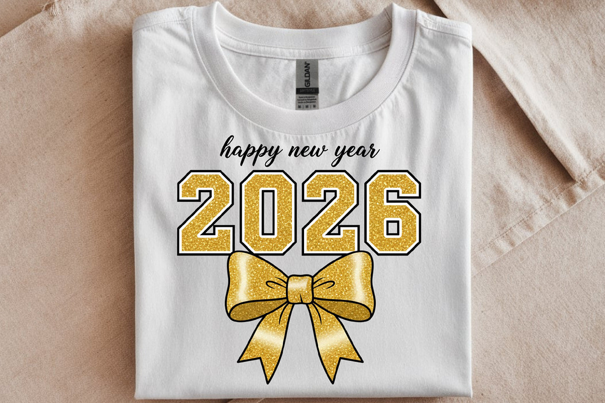Happy New Year Glitter Coquette PNG, an Illustration by SinaCreation (Photo 2 of 10)