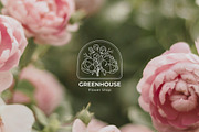 Floral logo elements and templates, a Graphic by Vasylyka (Thumbnail 3 of 12)