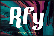 Asheboro | Groovy Retro Modern Font, a Sans Serif Font by Parker Creative (Thumbnail 2 of 7)