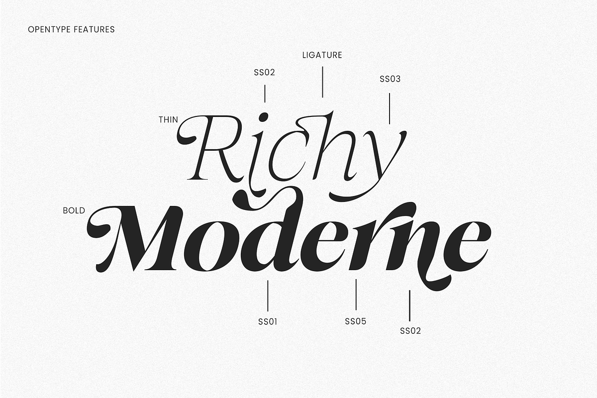 The Taylor Belle | Elegant Feminine, a Sans Serif Font by Jolicia Type (Photo 2 of 15)