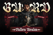 Bladfour - Epic Blackletter Typeface, a Blackletter Font by Burntilldead (Thumbnail 11 of 11)