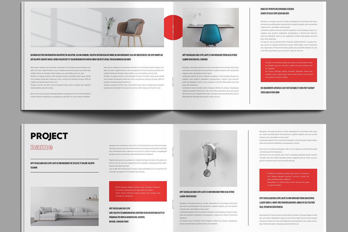 Book Landscape Layout, a Stationery Template by MightyDesign (Photo 4 of 8)